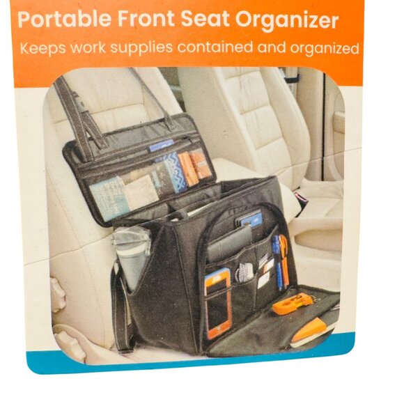 High Road Portable Front Seat Organizer With Multiple Compartments - Picture 1 of 7